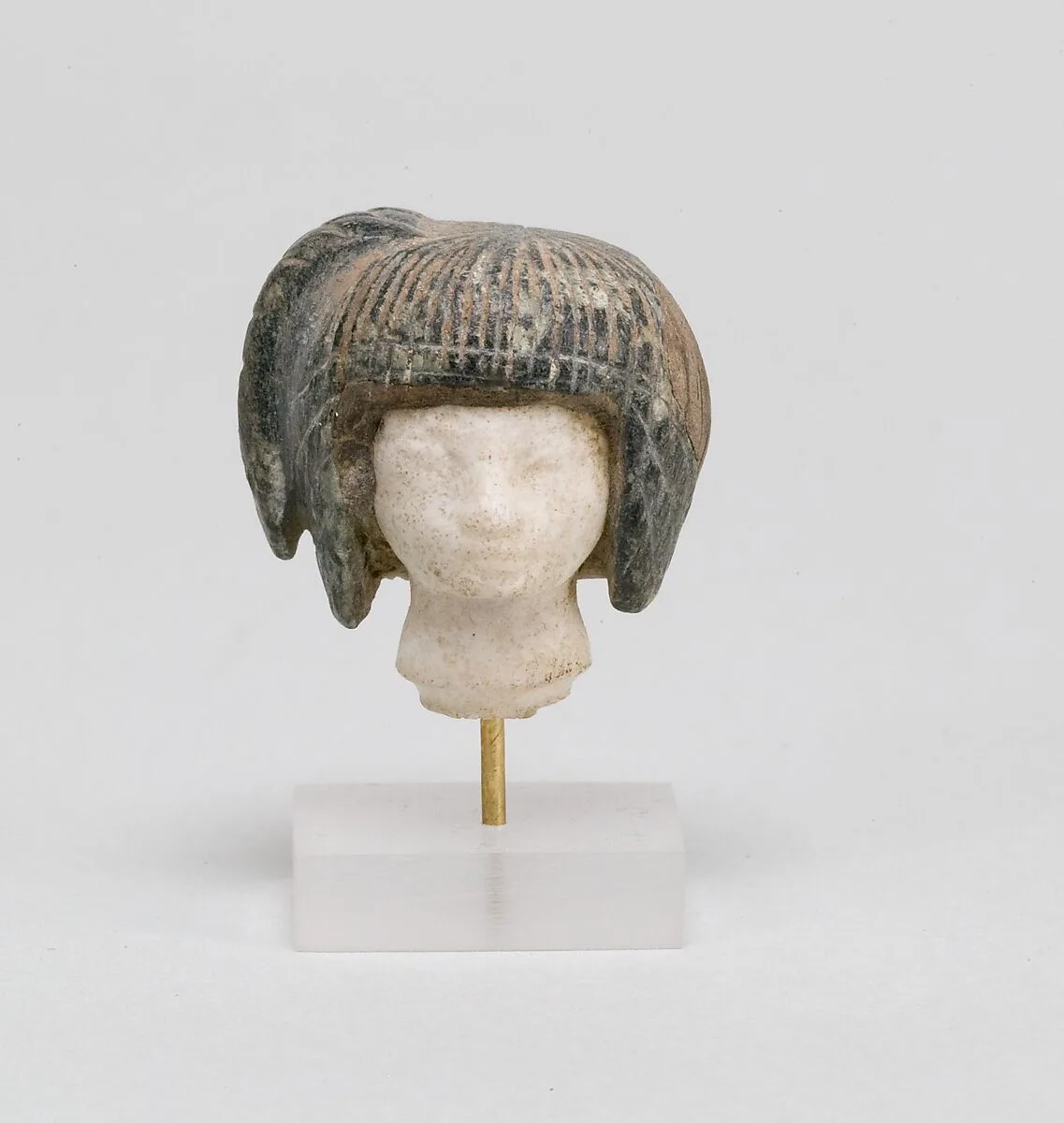 Head from a Spoon in the form of a Swimming Girl — Unknown