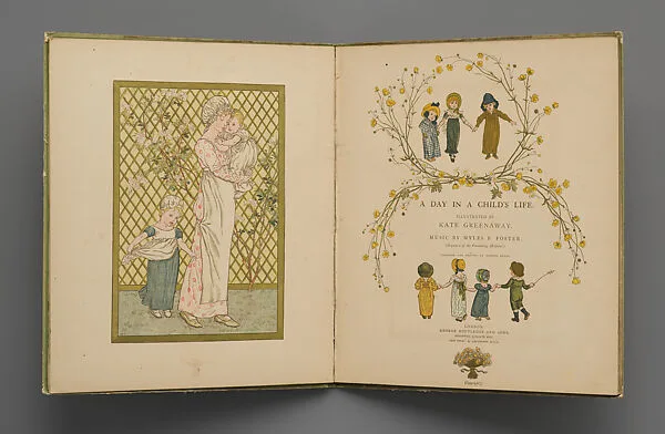 A Day in a Child's Life — Kate Greenaway|Edmund Evans|George Routledge & Sons, London|Myles Birket Foster