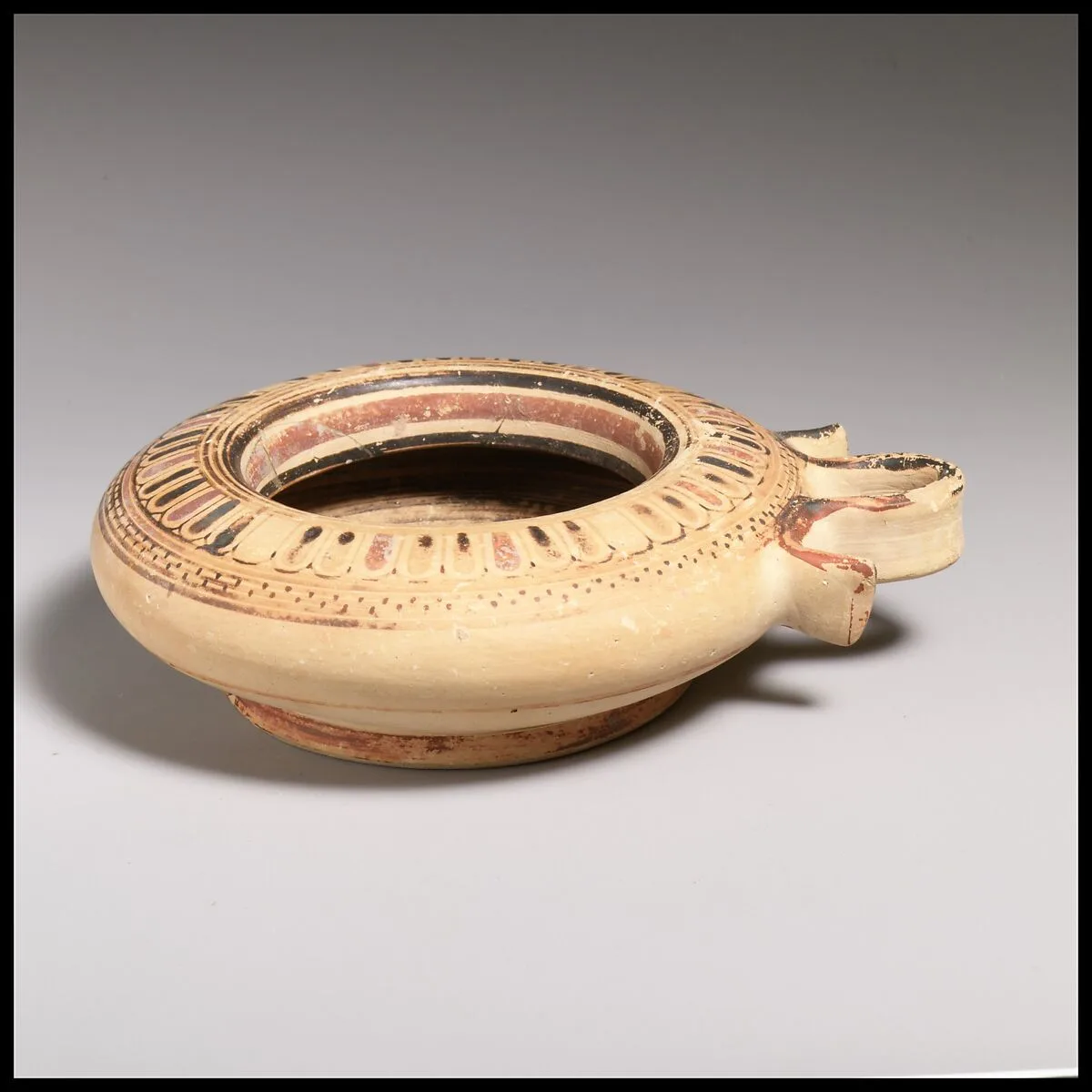 Terracotta kothon (perfume vase) — Unknown
