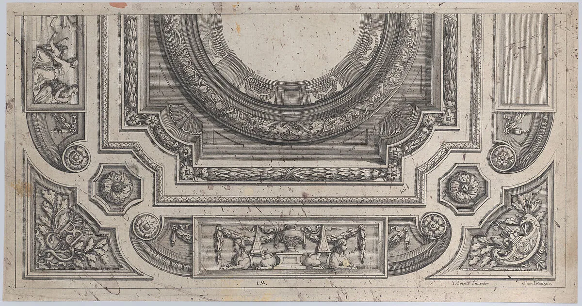 Composite Order, elevation — Jean Cotelle