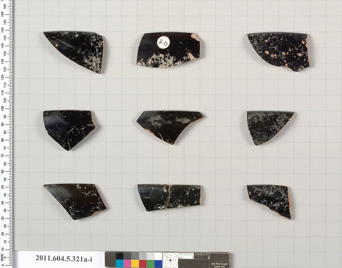 Terracotta rim fragments of kylikes (drinking cups) — Unknown
