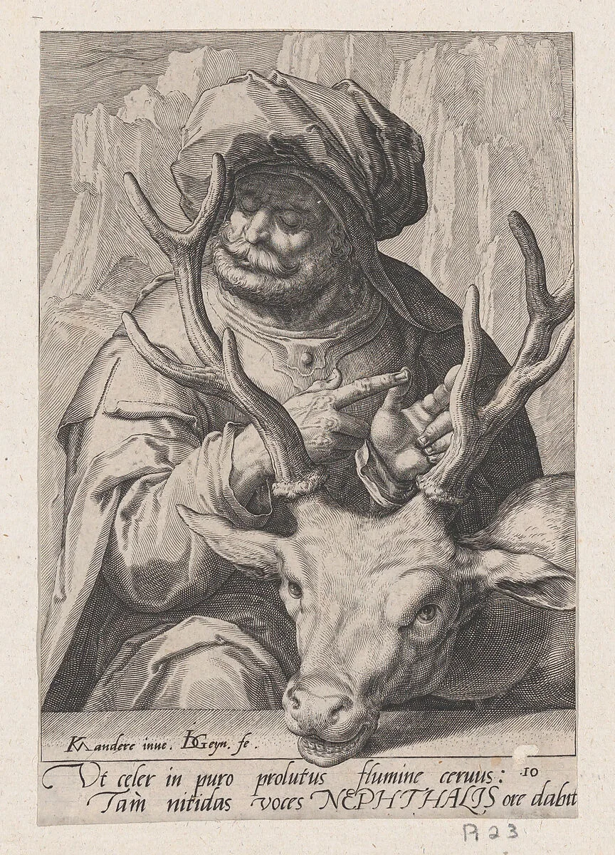 Naphthali, from The Twelve Sons of Jacob — Jacques de Gheyn II|Karel van Mander I|Jan Pitten