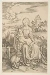 The Madonna with the Monkey — Albrecht Dürer
