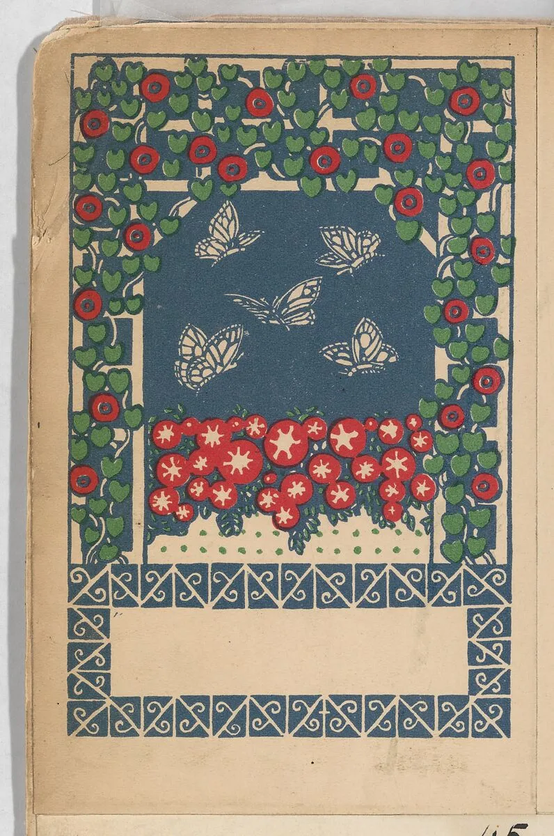 Butterflies (Schmatterlingen) — Wiener Werkstätte|Gustav Kalhammer