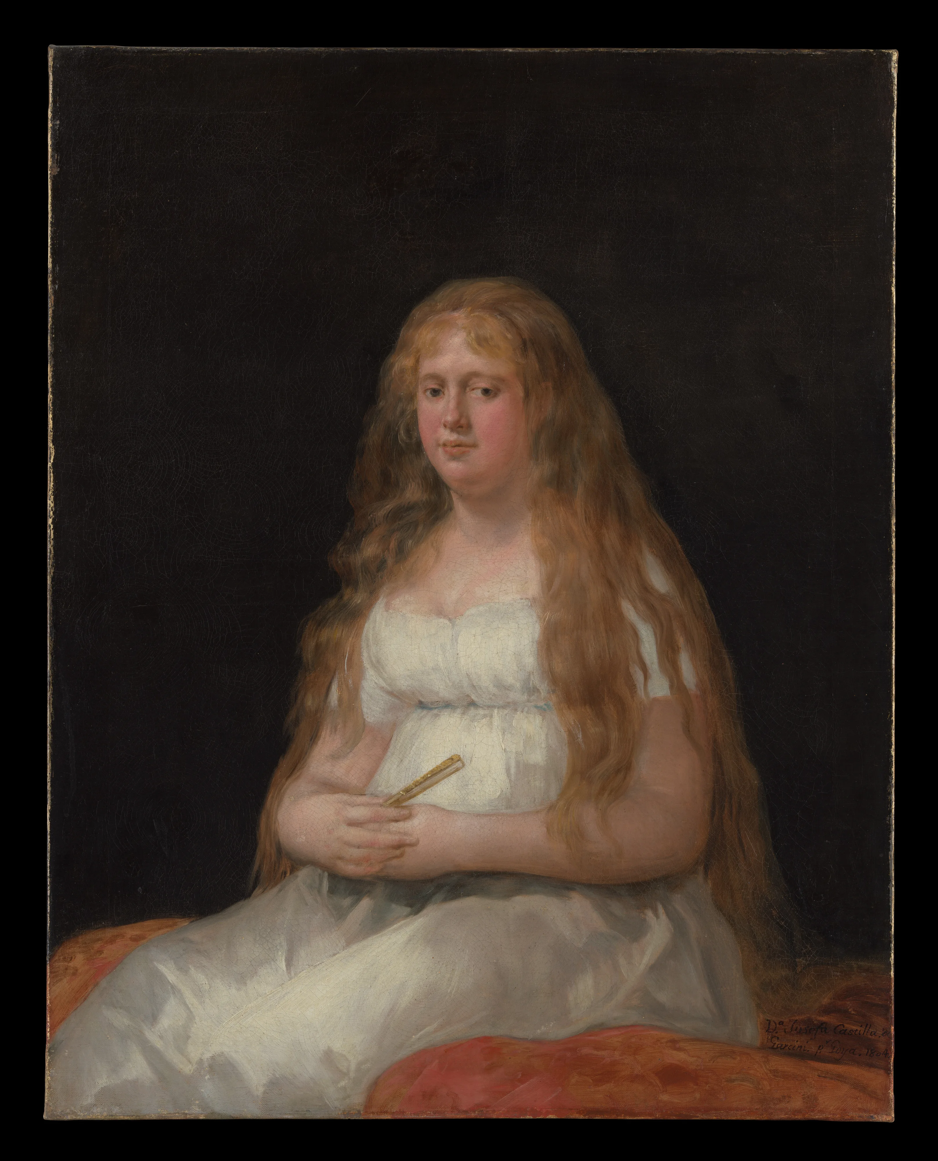 Josefa de Castilla Portugal y van Asbrock de Garcini (1775–about 1850) — Goya (Francisco de Goya y Lucientes)