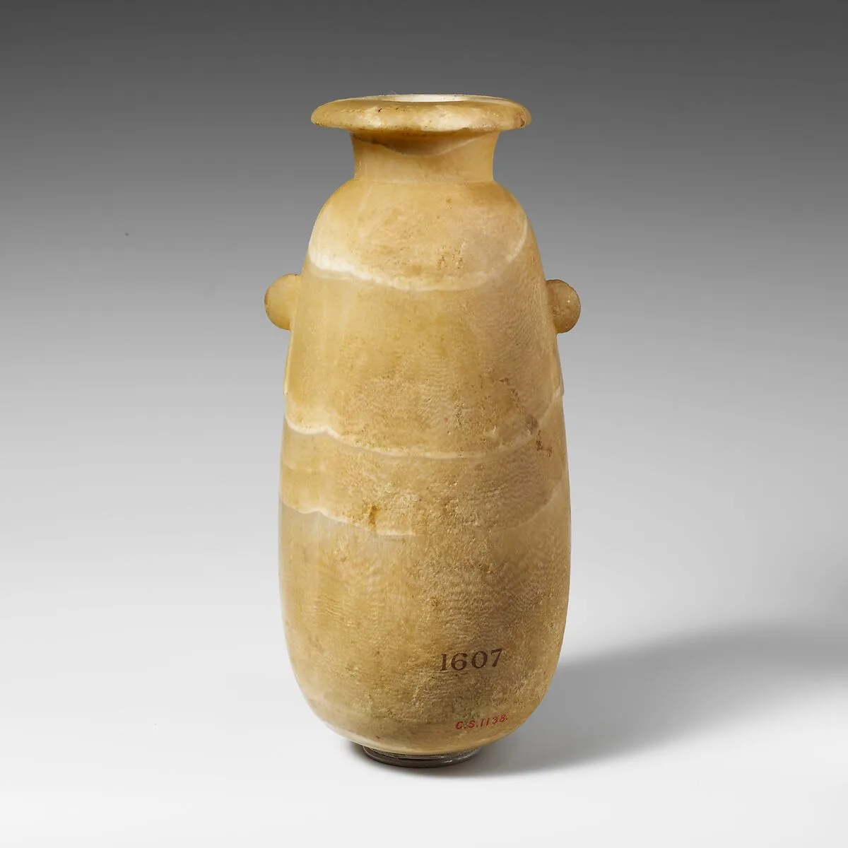 Alabaster alabastron (perfume vase) — Unknown