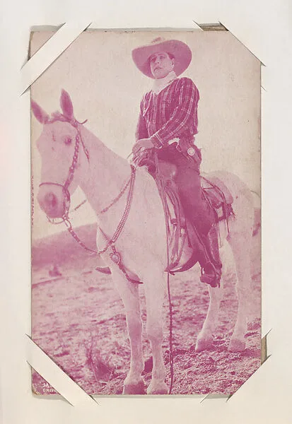 Jack Hoxie from Western Stars or Scenes Exhibit Cards series (W412) — Unknown
