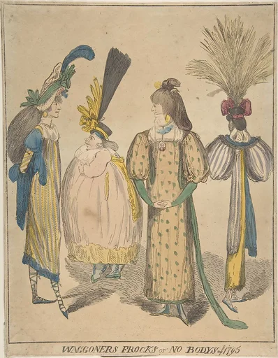 Waggoners Frocks or No Bodys of 1795
