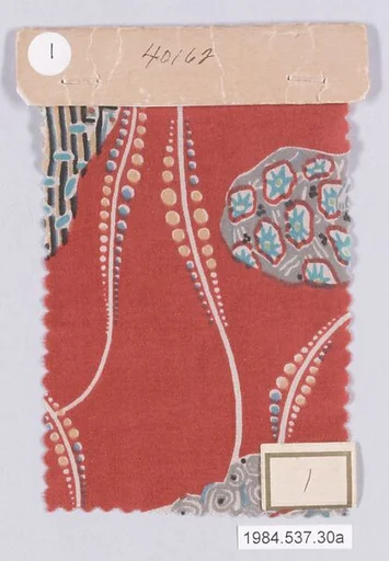 Textile samples, from the ¦Franko Prints¦ series