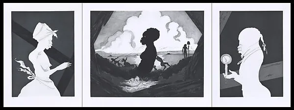 Resurrection Story with Patrons — Kara Walker|Gregory Burnet