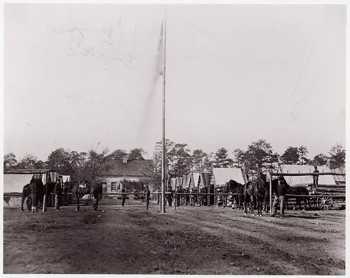 Headquarters, 10th Army Corps, Hatcher's Farm, Virginia