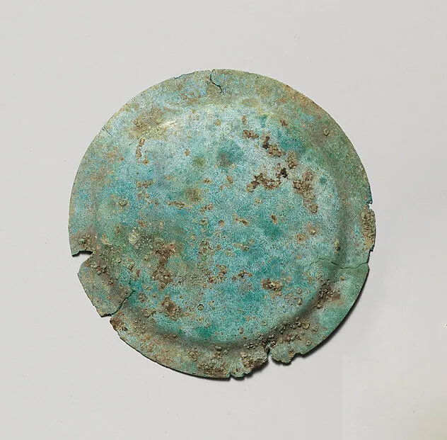 Miniature bronze shield — Unknown