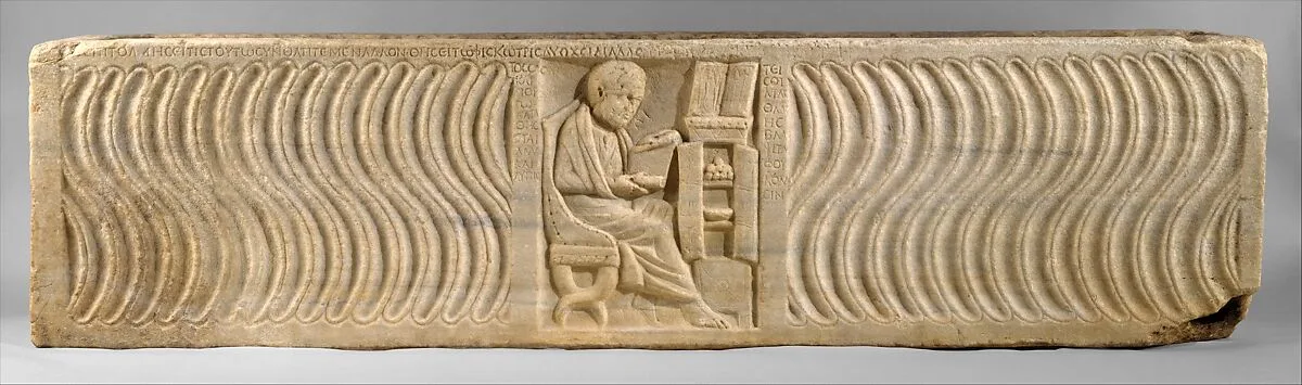 Sarcophagus with a Greek Physician — Unknown