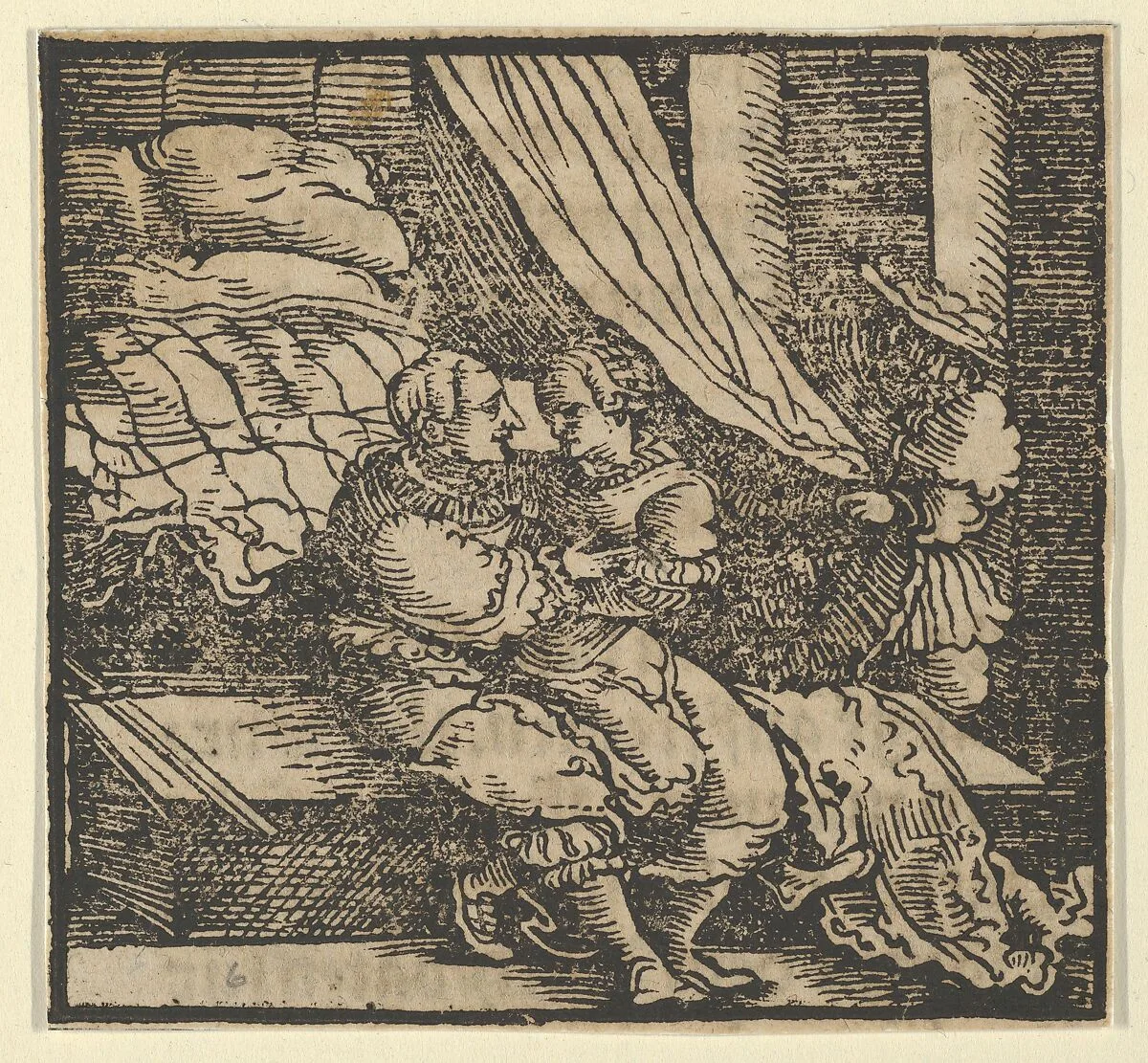 Ghismonda, Guiscardo, and the Prince of Salerno, from The Decameron — Hans Schäufelein|Giovanni Boccaccio|Heinrich Steiner