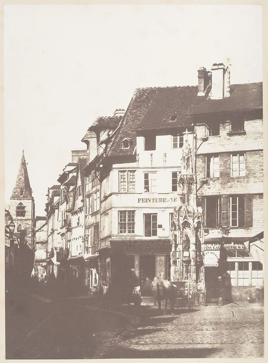 Fontaine de la Croix de Pierre, Rouen — Edmond Bacot