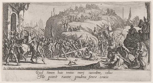 Le Portement de Croix (Christ Carrying the Cross), from "La Grande Passion" (The Large Passion)