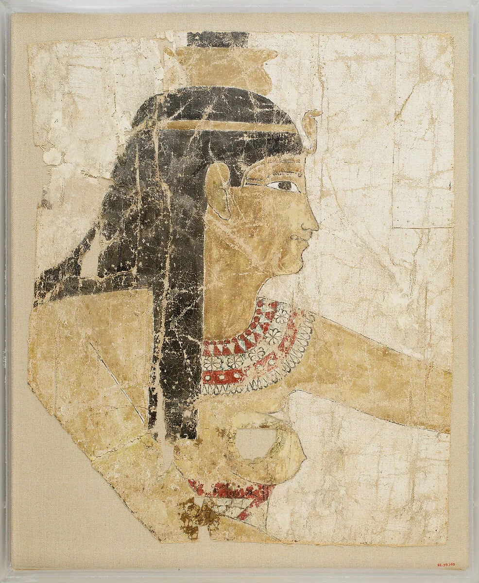 Painted Shroud Fragment — Unknown