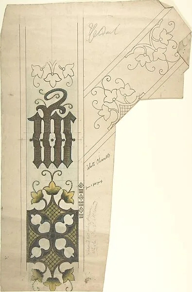 Design for a White Chasuble — Ernest Geldart