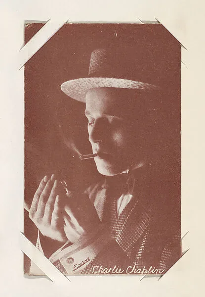 Charlie Chaplin from Movie Stars Exhibit Cards series (W401) — Unknown