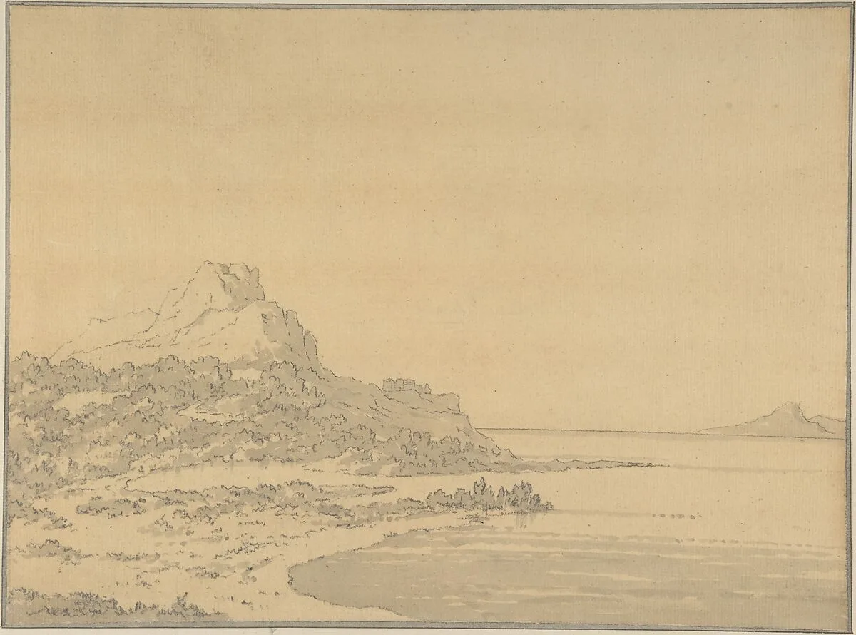 Coastal Landscape — Alexander Cozens