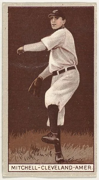 Mike Mitchell, Cleveland, American League, from the Brown Background series (T207) for the American Tobacco Company — American Tobacco Company
