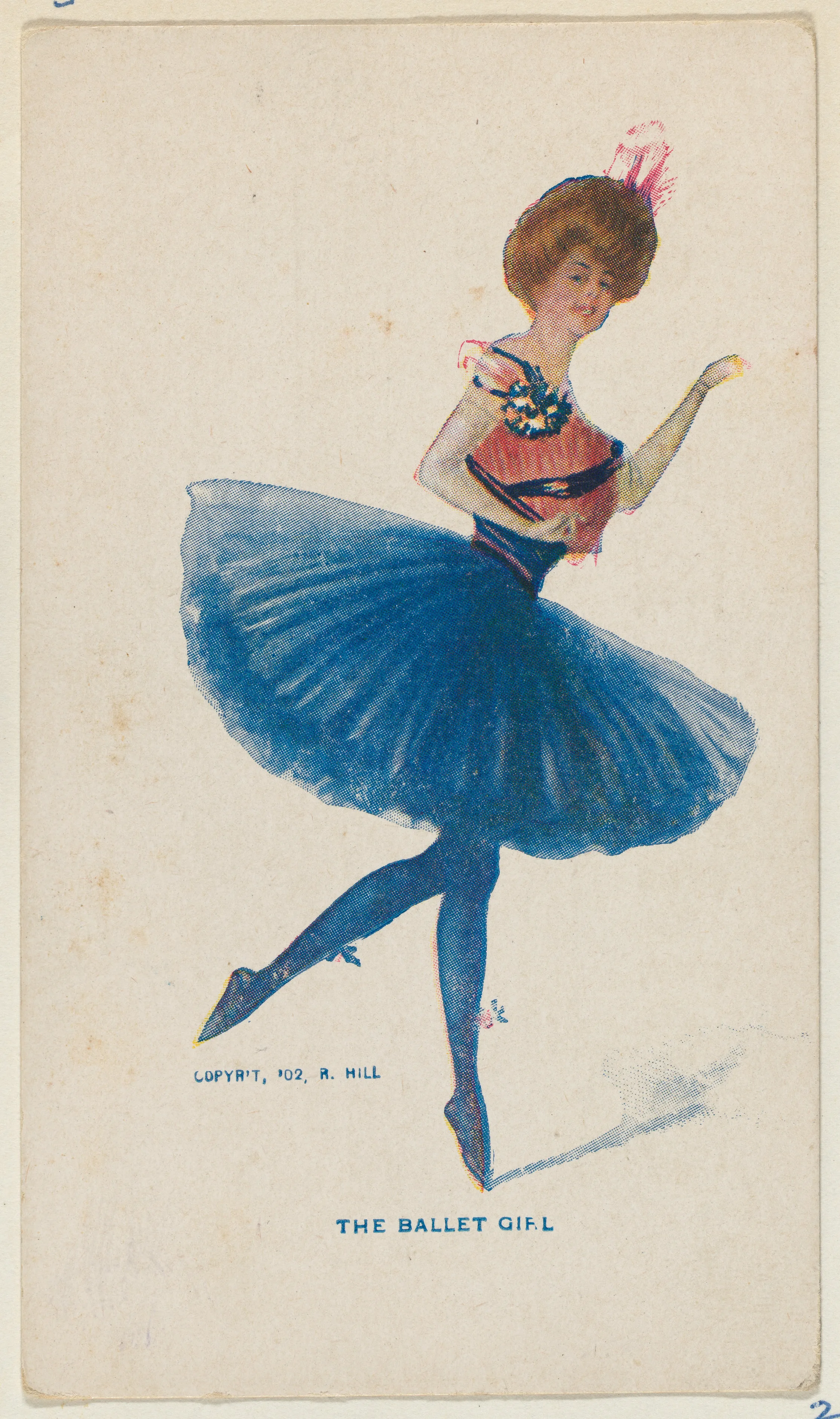 The Ballet Girl, from the "Girls and Men in Costume" series (T65), issued with Golden Eagle Cigars by I. Lewis & Co. — I. Lewis & Co., Newark, New Jersey
