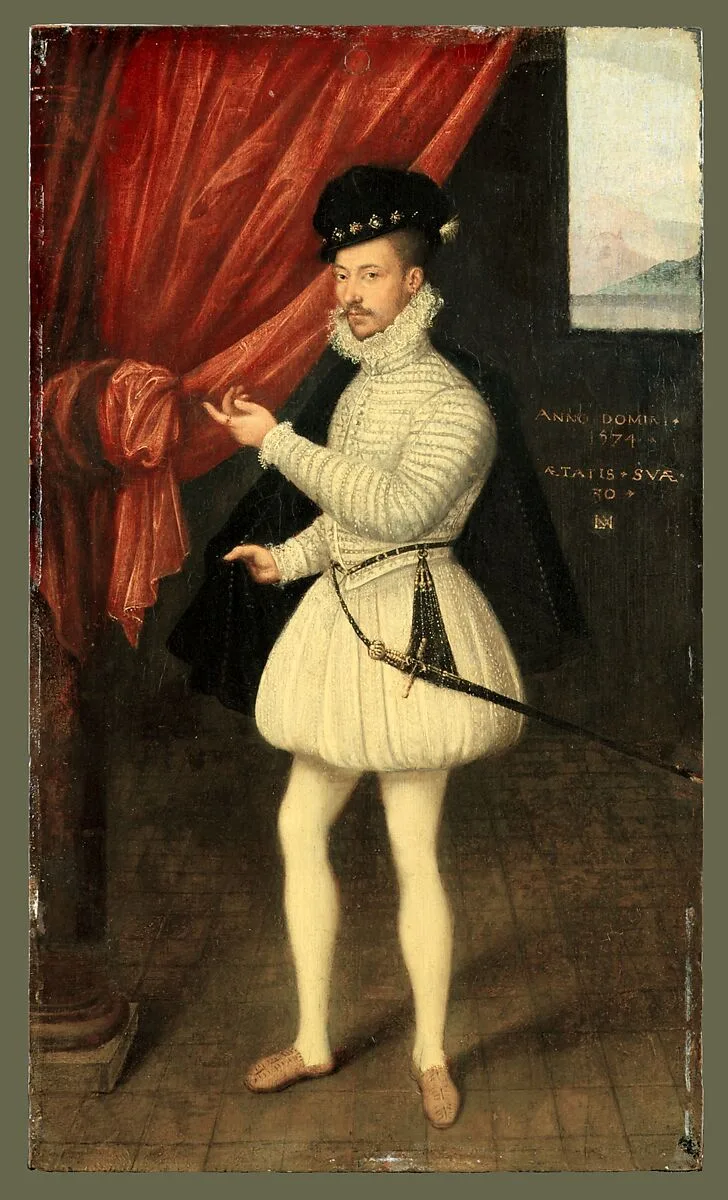 Portrait of a Man in White — Monogrammist LAM