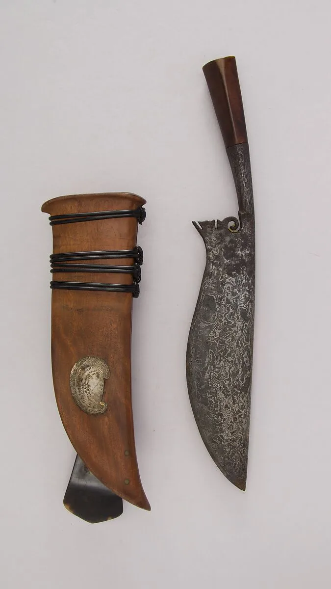 Knife (Wedong) with Sheath — Unknown