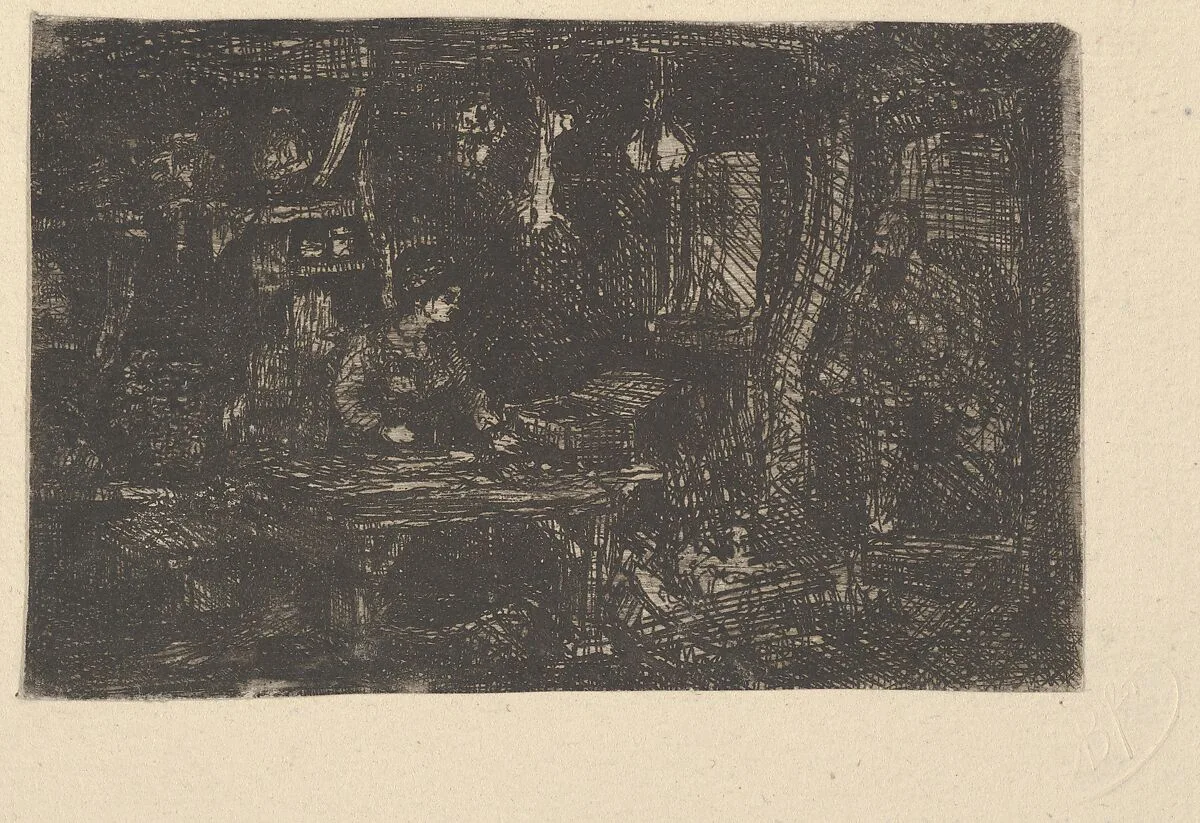 Intérieur (Interior) — Rodolphe Bresdin