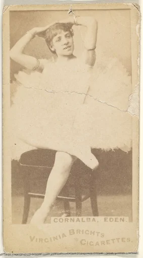 Cornalba, Eden, from the Actors and Actresses series (N45, Type 1) for Virginia Brights Cigarettes