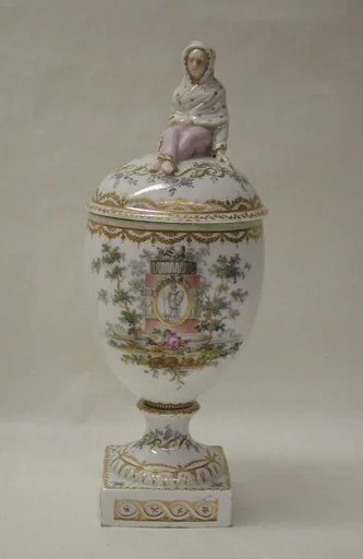 Vase with cover