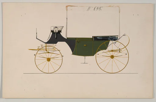 Design for Landaulet, no. 895