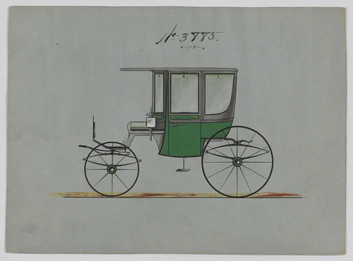 Design for 4 seat Rockaway, no. 3883