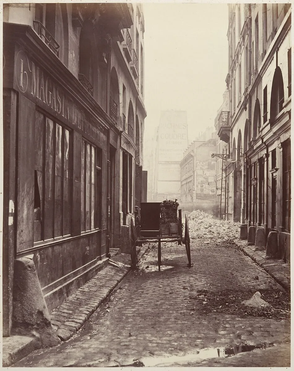 Rue Estienne, de la rue Boucher — Charles Marville
