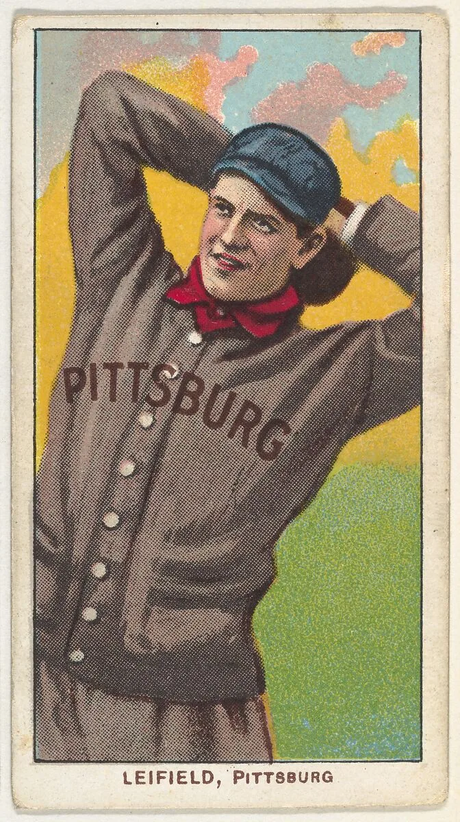 Leifield, Pittsburgh, National League, from the White Border series (T206) for the American Tobacco Company — American Tobacco Company