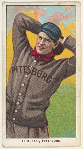 Leifield, Pittsburgh, National League, from the White Border series (T206) for the American Tobacco Company