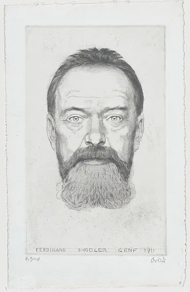Ferdinand Hodler — Emil Orlik|Ferdinand Hodler