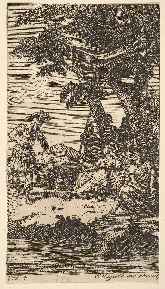 Cassandra, Frontispiece, Vol. 4 — William Hogarth|Gautier de Coste de La Calprenède