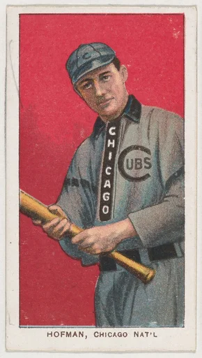 Hofman, Chicago, National League, from the White Border series (T206) for the American Tobacco Company