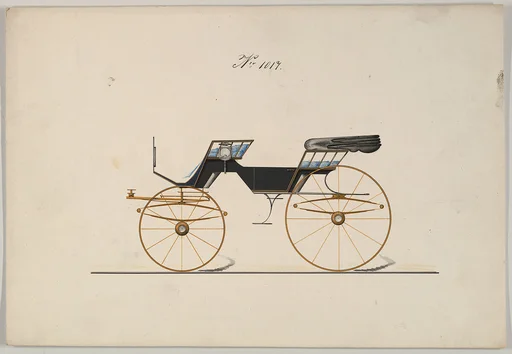 Design for Phaeton, no. 1017