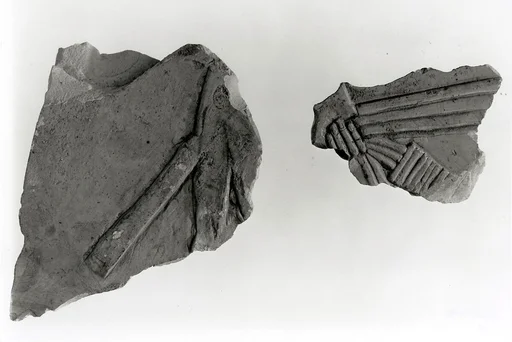 Raised relief fragment