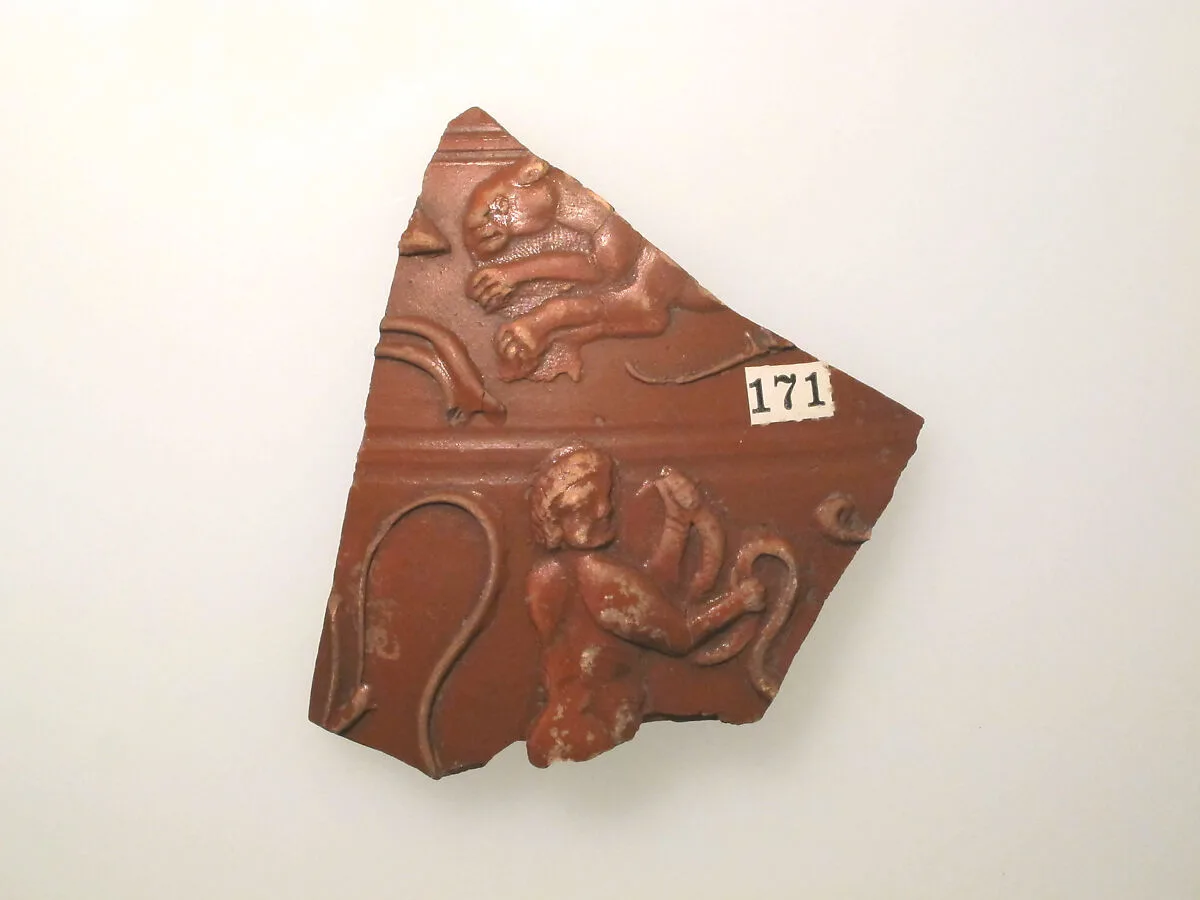 Vase fragment — Unknown