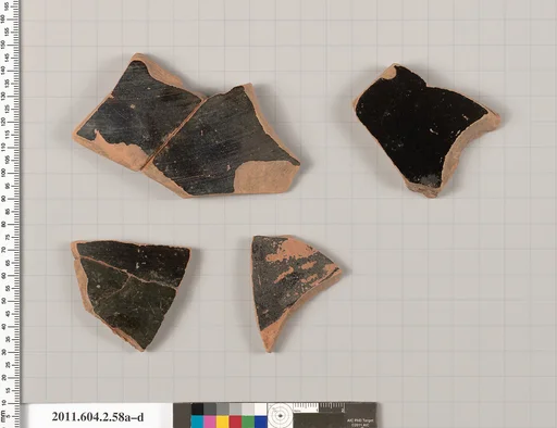 Terracotta fragments of pots