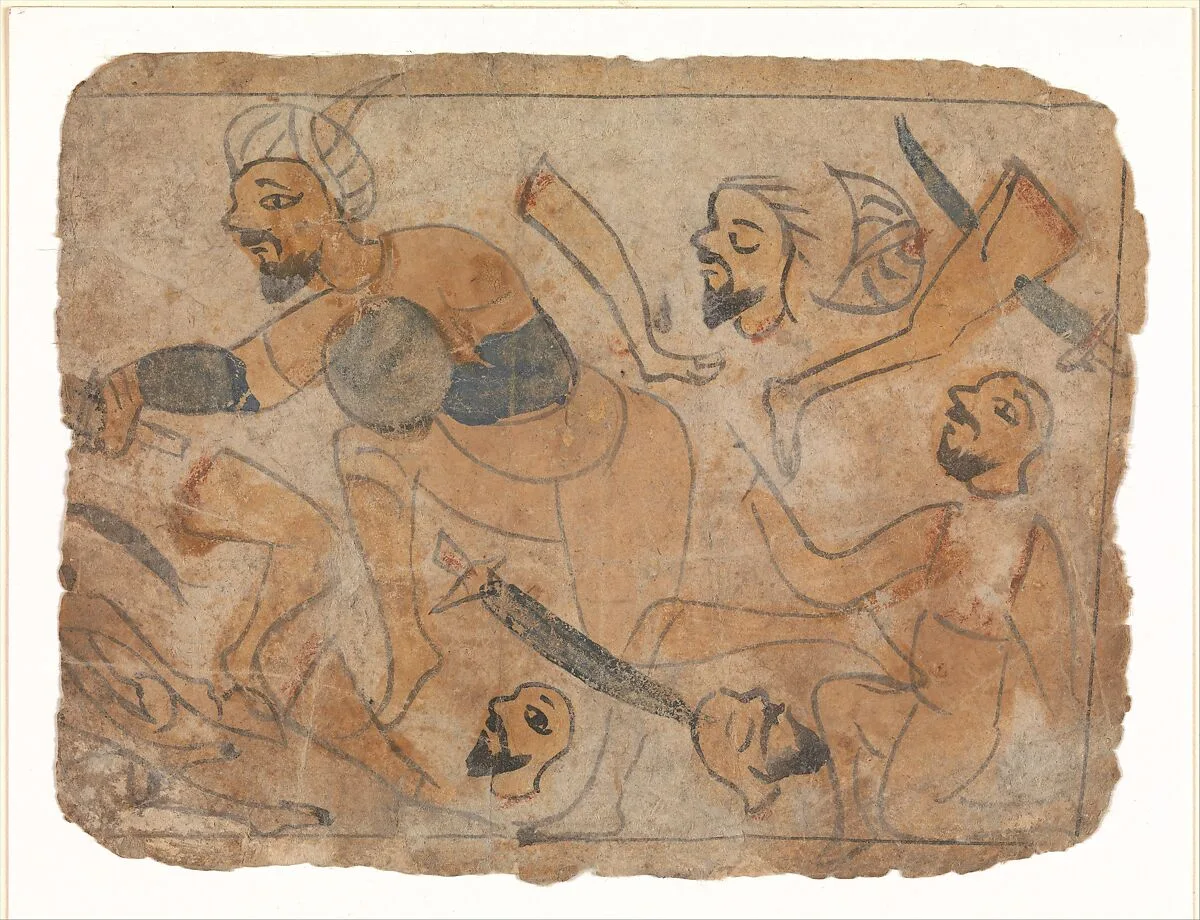 Battle Scene — Unknown