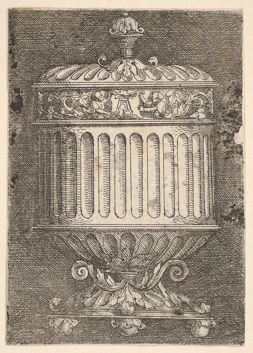 Covered Goblet with Three Feet — Albrecht Altdorfer