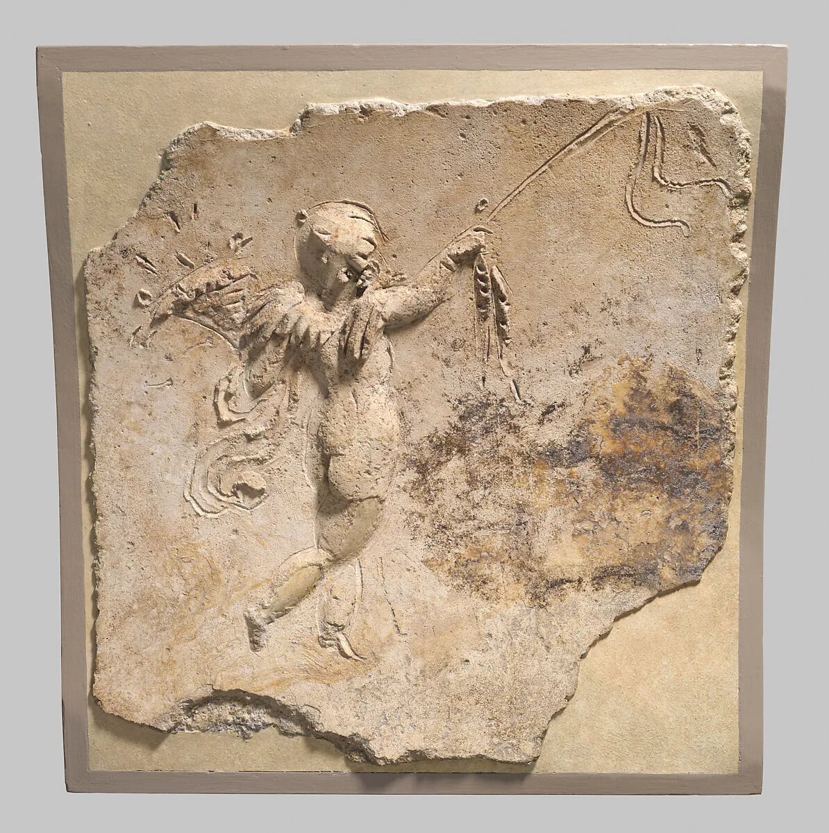 Stucco relief panel — Unknown
