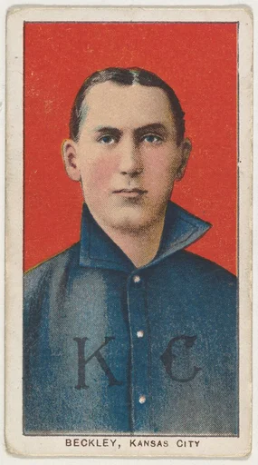 Beckley, Kansas City, American Association, from the White Border series (T206) for the American Tobacco Company