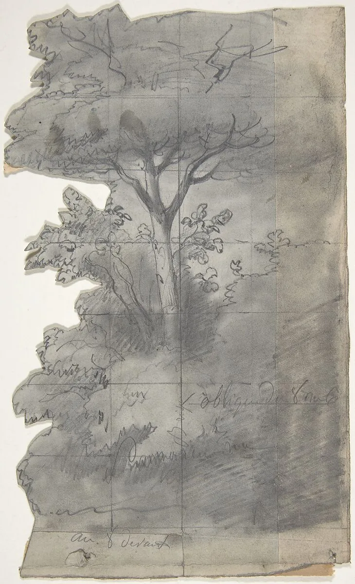 Design for a Stage Set at the Opéra, Paris — Eugène Cicéri
