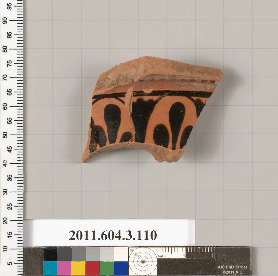 Terracotta fragment of an amphora (jar) — Unknown