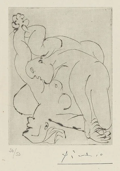 The Rape I — Pablo Picasso|Jacques Frélaut|Galerie Louise Leiris